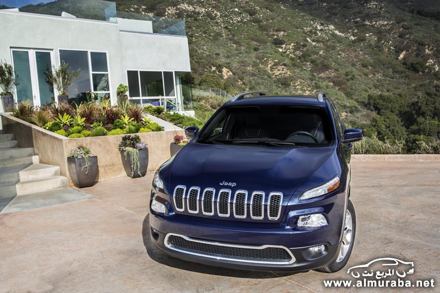 رسمياً جيب شيروكي 2014 بشكلها الجديد كلياً بالصور وبجودة عالية Jeep Cherokee 2014 2
